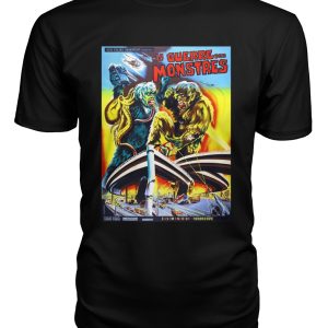 The War of the Gargantuas (1966) French t-shirt