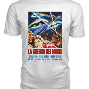 The War of the Worlds (1953) Italian t-shirt