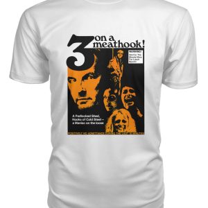 Three on a Meathook t-shirt