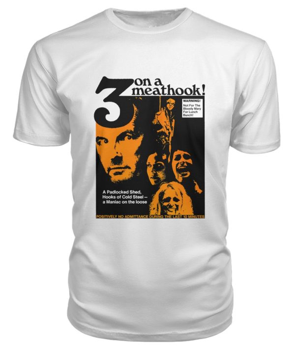 Three on a Meathook t-shirt