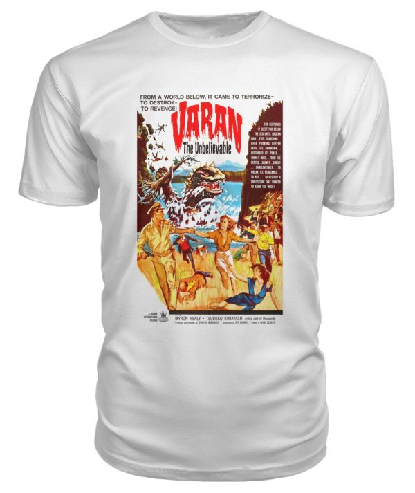 Varan the Unbelievable (1958) t-shirt