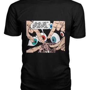 Vintage horror comic pop art design I confess t-shirt