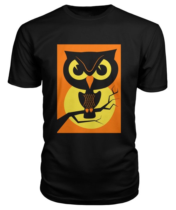 Vintage illustration – Halloween owl shirt
