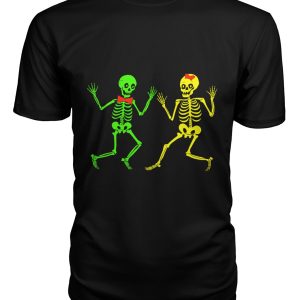 Vintage illustration – dancing skeletons t-shirt