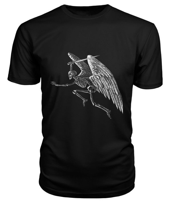 Vintage skeleton with wings shirt