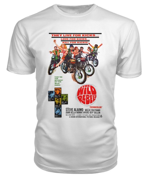 Wild Rebels (1967) poster t-shirt