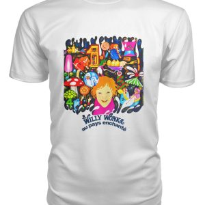 Willy Wonka &amp the Chocolate Factory (1971) French t-shirt