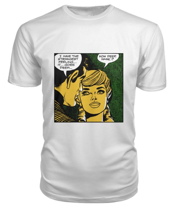 comic pop art “How deep Hank” t-shirt