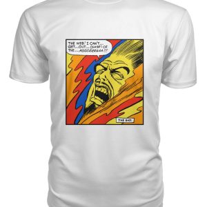 horror comic panel – The web I can’t get out t-shirt