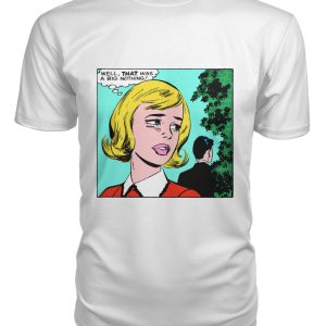 vintage comic pop-art “That was a big nothing shirt