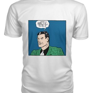 vintage comic pop art What a heel I’ve turned out to be shirt