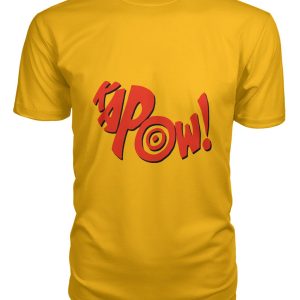 vintage comic sound effect “KAPOW!” shirt