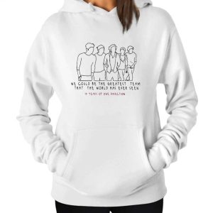 10 Years Of One Direction Hoodie