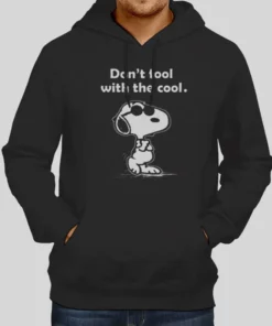 80s Dont Fool With The Cool Snoopy Hoodie 1