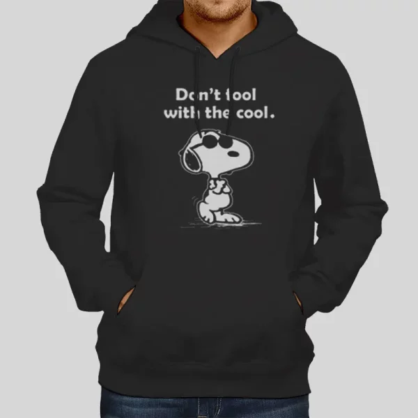 80s Dont Fool With The Cool Snoopy Hoodie