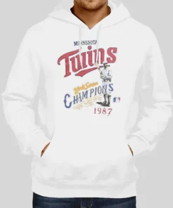80s Minnesota Twins World Series Champions Hoodie 1