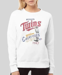 80s Minnesota Twins World Series Champions Hoodie 4