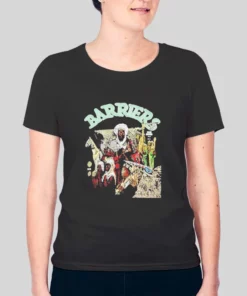 90s Rare Vintage Mansa Musa Barriers Hoodie 3