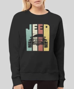 90s Retro Vintage Jeep Hoodie 4