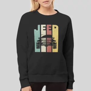 90s Retro Vintage Jeep Hoodie 4