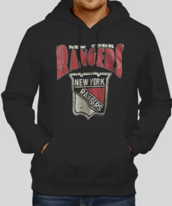 90s Retro Vintage Ny Rangers Hoodie 1