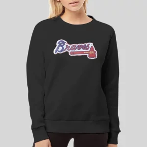 90s Vintage Braves Hoodie 4