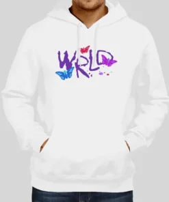 999 Club Juice Wrld Druggerfly Hoodie White 1