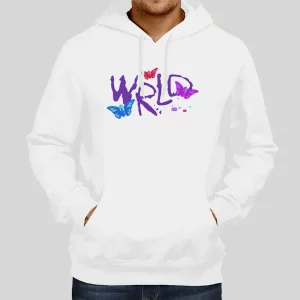 999 Club Juice Wrld Druggerfly Hoodie White