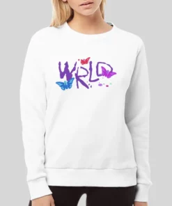 999 Club Juice Wrld Druggerfly Hoodie White 4