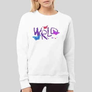 999 Club Juice Wrld Druggerfly Hoodie White 4