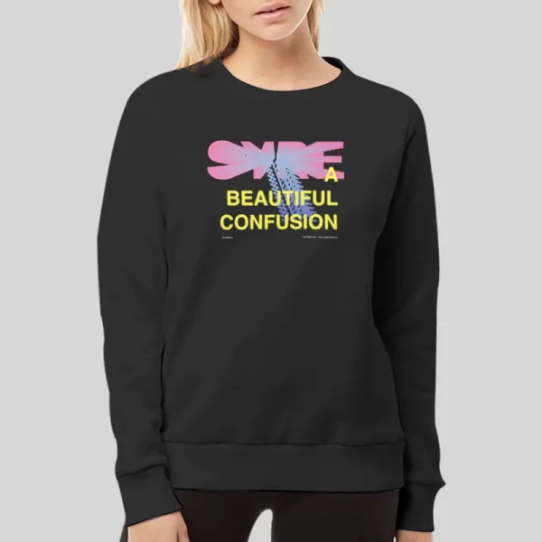 A Beautiful Confusion Syre Hoodie  Hotter Tees