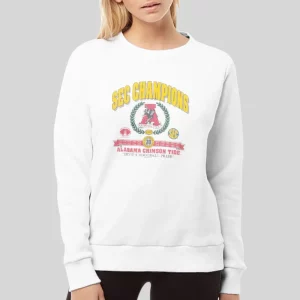 Alabama Sec Champions Vintage Sec Hoodie 4