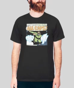 All Caps Madbillain Mf Doom Green Hoodie 3