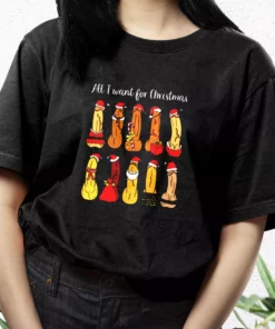All I Want Ugly Christmas T Shirt Xmas Design 2 All I Want Ugly Christmas T Shirt Xmas Design 3