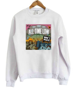 All Time Low Don't Panic Sweatshirt 1