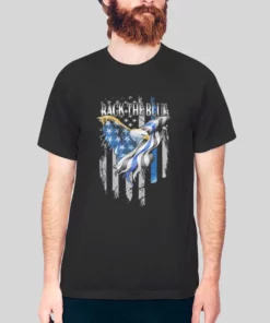 American Flag Back The Blue Hoodie 1 American Flag Back The Blue Hoodie 2