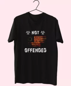 American Victory 1776 Retro Not Offended Vetrerans Day T Shirt 1