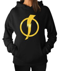 Animated Logo Static Shock Hoodie 1