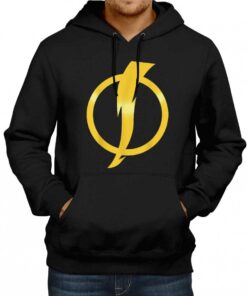 Animated Logo Static Shock Hoodie 2
