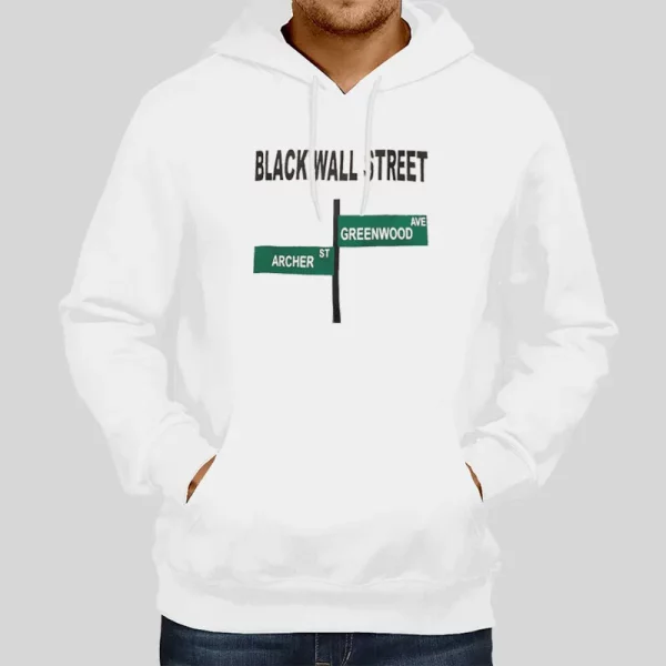 Archer Greenwood Black Wall Street Hoodie