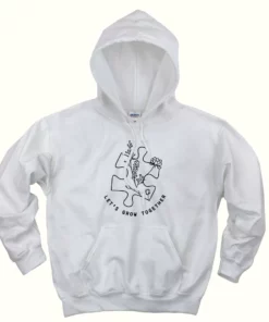 Autism Awareness Lets Grow Together Day Earth Day Hoodie 1