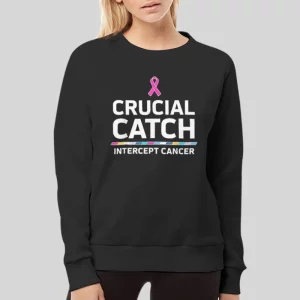 Awareness Crucial Catch Intercept Cancer Hoodie 4