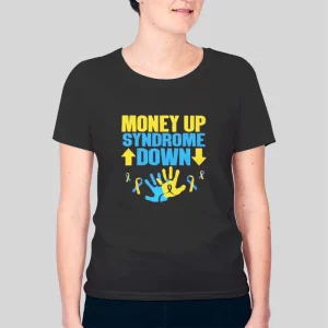 Awesome Syndrome Down Money Up Hoodie 3