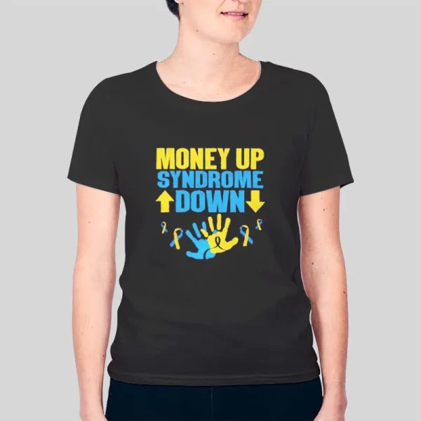 Awesome Syndrome Down Money Up Hoodie