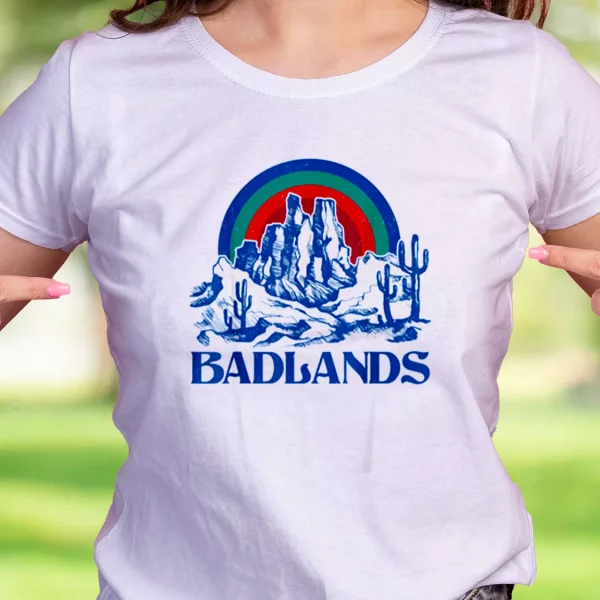 Badlands National Park Casual Earth Day T Shirt