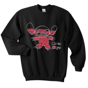 Badness Level Lilo Stitch Sweatshirt