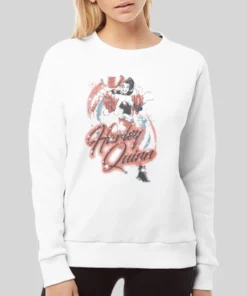 Batman Harley Quinn Airbrush Hoodie 4