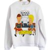 Beavis and Butthead school sucks Sweatshirt