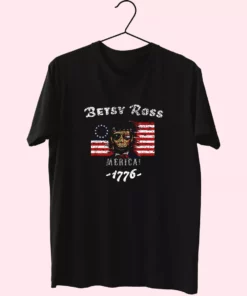 Betsy Ross American Victory 1776 Abraham Lincoln Vetrerans Day T Shirt 1