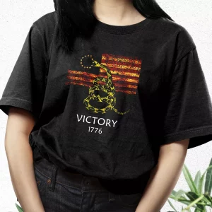 Betsy Ross Flag American Victory 1776 Vetrerans Day T Shirt 3